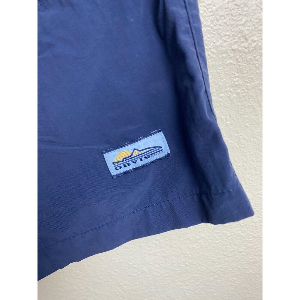 Orvis Board Swim Shorts Mens size XL Blue Outdoor Vacation Beach Summer Spring - Picture 4 of 15